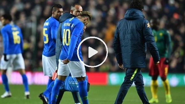 Neymar'ın sakatlandığı pozisyon