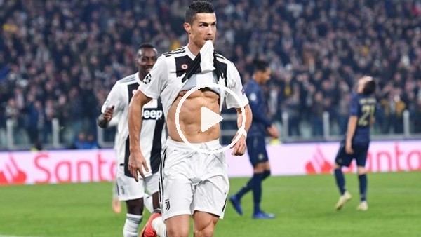 Cristiano Ronaldo'nun golünü bir de böyle izleyin...