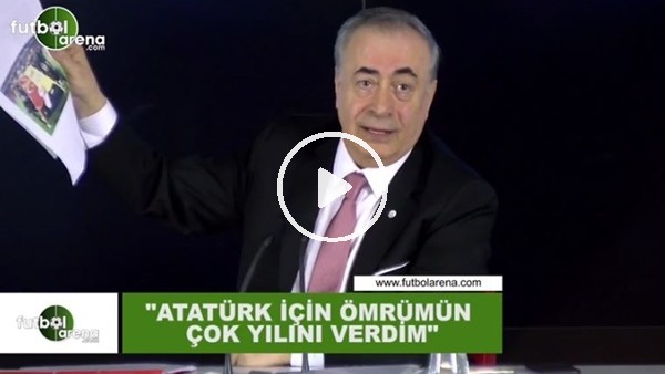 Mustafa Cengiz: "Atatürk için ömrümün çok yılını verdim"