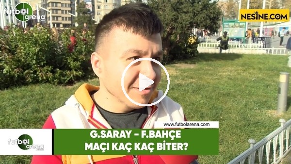 Galatasaray - Fenerbahçe derbisi kaç kaç biter?