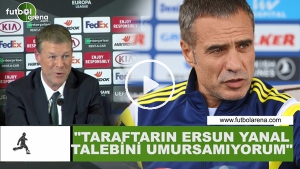 Erwin Koeman: "Taraftarın Ersun Yanal talebini umursamıyorum"