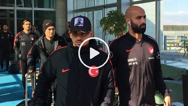 A Milli Futbol Takımı, Konya'ya geldi