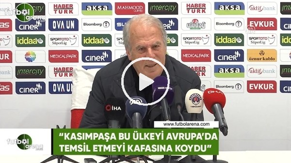 Mustafa Denizli: "Kasımpaşa bu ülkeyi Avrupa'da temsil etmeyi kafasına koydu"
