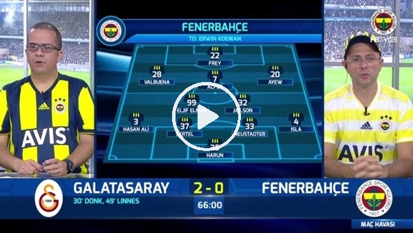 Valbuena'nın penaltı golünde FB TV spikerleri