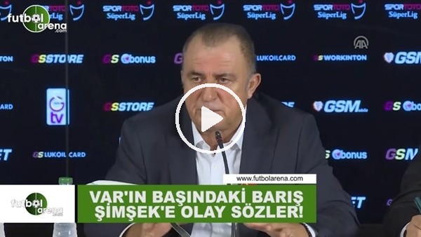 Fatih Terim'den VAR'ın başındaki Barış Şimsek'e olay sözler