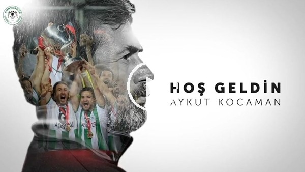 Konyaspor, Aykut Kocaman'ı böyle duyurdu