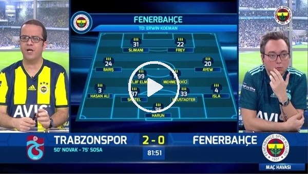 Frey'in Trabzon'a attığı golde FB TV spikerleri