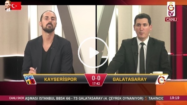 Onyekuru'nun golünde GS TV spikerleri