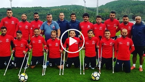 Ampute Milli Takımımız yarı finale yükseldi