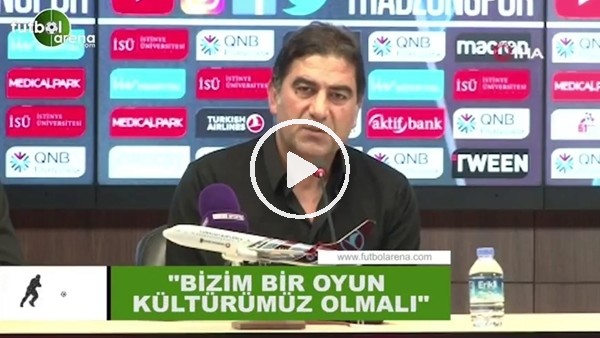 Ünal Karaman: "Bizim bir oyun kültürümüz olmalı"