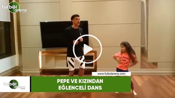 Pepe ve kızından eğlenceli dans