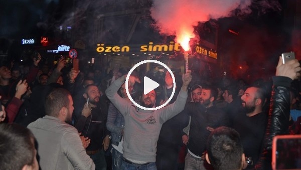 Fenerbahçe galibiyeti sonrası Trabzon'da büyük coşku