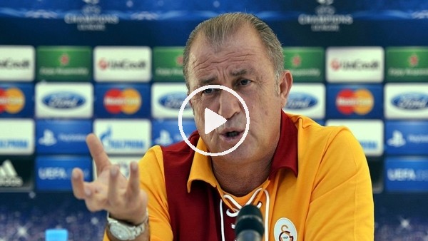 Fatih Terim, Schalke maçı öncesi basın toplantısı düzenedi