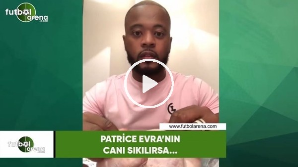 Patrica Evra'nın canı sıkılırsa...