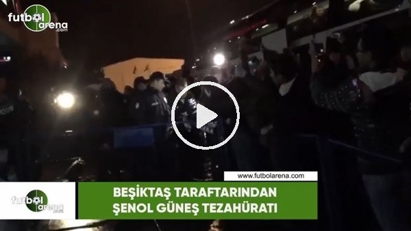 Beşiktaş taraftarından Şenol Güneş tezahüratı