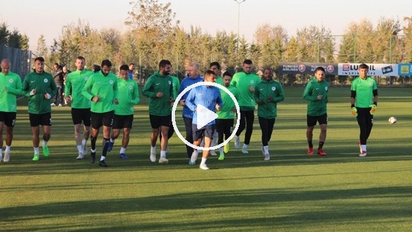 Konyaspor'da Ankaragücü maçı hazırlıkları
