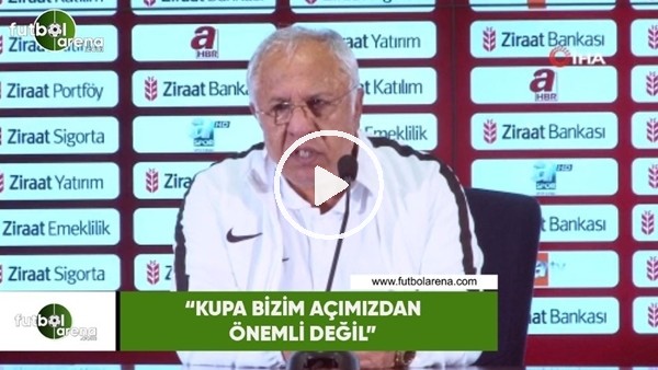 Hüseyin Kalpar: "Kupa bizim açımızdan önemli değil"