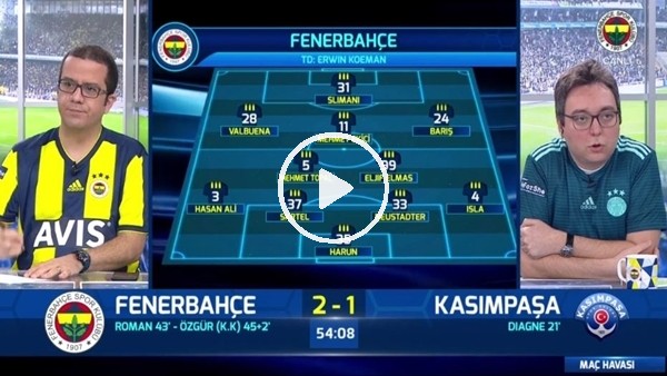Diagne'nin 2. golünde FB TV spikerleri
