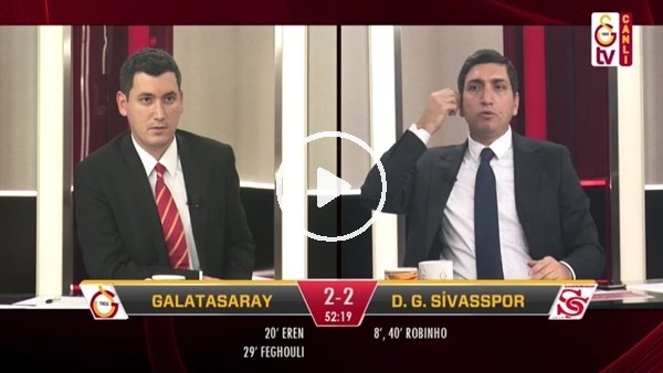 Onyekuru'nun golünde GS TV spikerleri