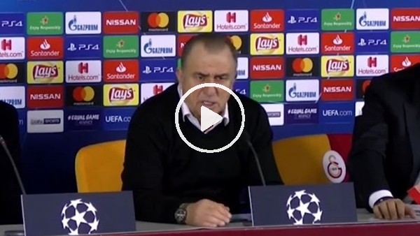 Fatih Terim'den golcülere ağır sözler ve 'net' mesaj