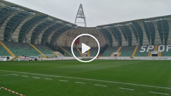 Akhisar Stadı maça hazır
