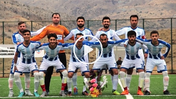 Para almayan Çüngüş Gençliksporlu futbolcular hiç yenilmedi