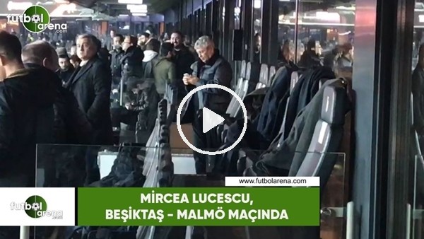 Mircea Lucescu, Beşiktaş - Malmö maçında