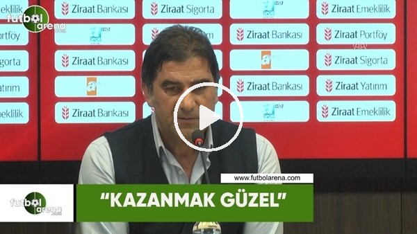 Ünal Karaman: "Kazanmak güzel"