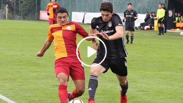 U17 - Galatasaray 2-0 Beşiktaş (Maç özeti ve golleri)
