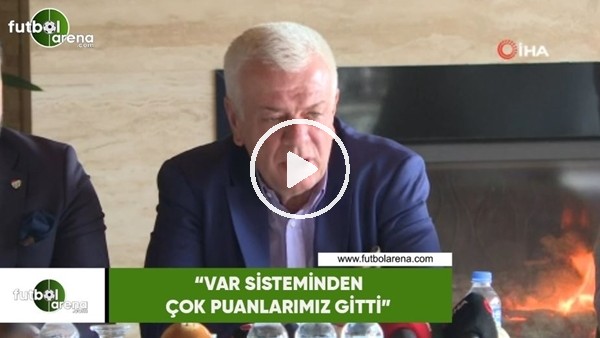 Ali Ay: "VAR sisteminden çok puanlarımız gitti"