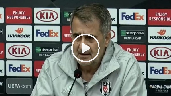 Şenol Güneş: "Eleştirilere verilecek en iyi cevap çalışmaktır"