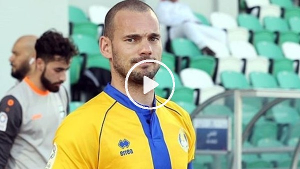 Sneijder'den Galatasaray taraftarını heyecanlandıran açıklama