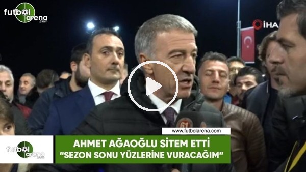 Ahmet Ağaoğlu isyan etti! "Mesajlar telefonumda duruyor, sezon sonu yüzlerine vuracağım"