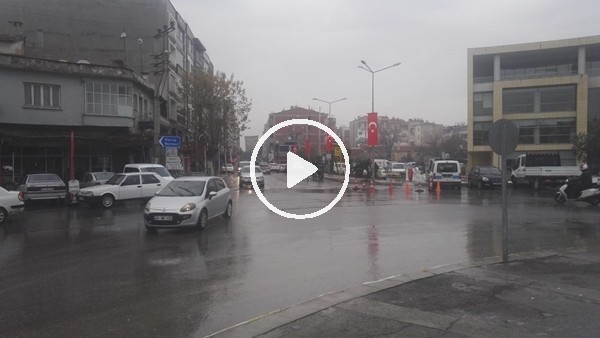 Akhisarspor - Fenerbahçe maçına doğru hava yağışlı