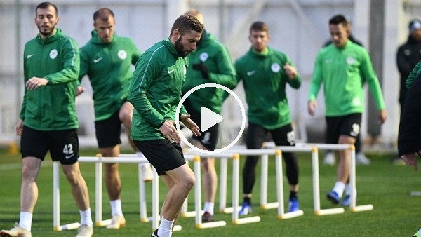 Konyaspor'da Trabzonspor maçı hazırlıkları