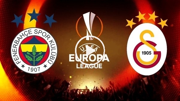 Fenerbahçe ve Galatasaray'ın rakipleri belli oldu