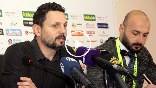 Erol Bulut: "Ofansif oynadık. Maçı kazandık"