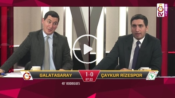 Eren Derdiyok'un golünde GS TV spikerleri