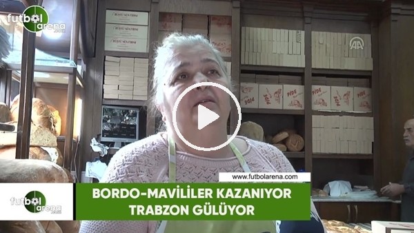 Bordo-mavililer kazanıyor, Trabzon gülüyor