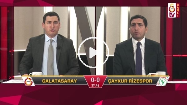 Garry Rodrigues'in golünde GS TV spikerleri