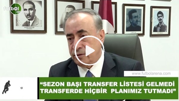 Mustafa Cengiz: "Sezon başı transfer listesi gelmedi transferde hiçbir planımız tutmadı"