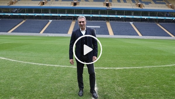 Ersun Yanal, Şükrü Saracoğlu Stadı'nda! İşte ilk görüntüler...