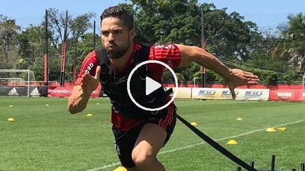 Diego Ribas sıkı çalışıyor