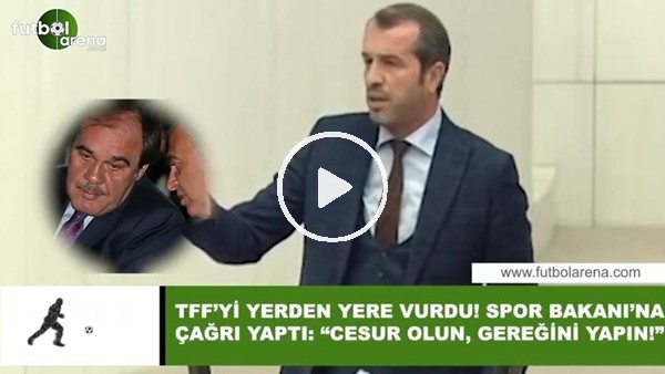 Saffet Sancaklı, TFF'yi yerden yere vurdu! Spor Bakanı'na çağrı yaptı: "Cesur olun, gereğini yapın" 