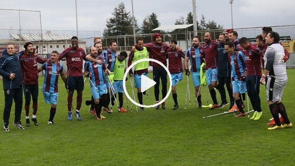 Trabzonspor'dan anlamlı maç