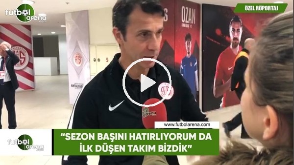 Bülent Korkmaz: "Sezon başını hatırlıyorum da ilk düşen takım bizdik"