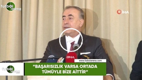 Mustafa Cengiz: "Başarısızlık varsa ortada tümüyle bize aittir"