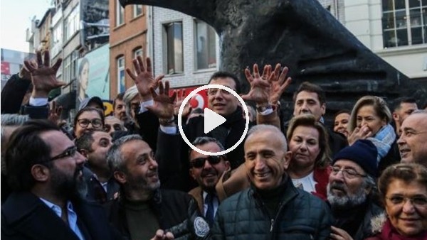 Ekrem İmamoğlu'ndan Çarşı'ya ziyaret