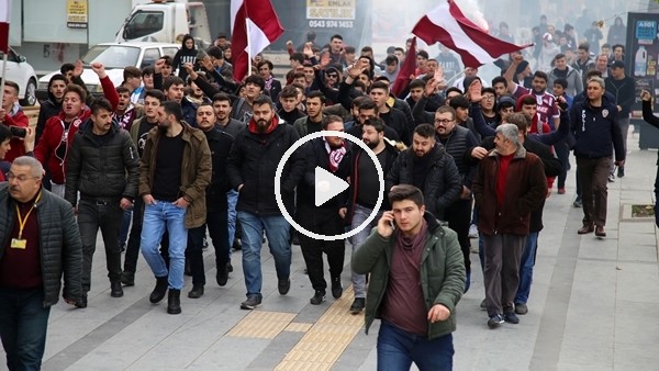 Tokatspor taraftarından farkındalık yürüyüşü