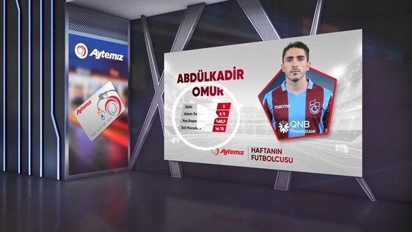 Aytemiz haftanın futbolcusunu sunar